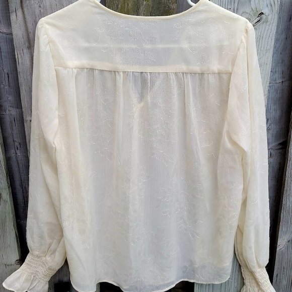 Ladies' Cream-Coloured Top (Size M) *NEW with tag* - Picture 2 of 4